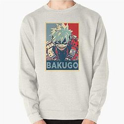 My Hero Academia Truien - Katsuki Bakugo HOPE Pullover Sweatshirt RB2212