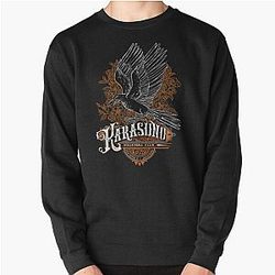 Haikyuu Sweatshirts - Haikyuu Team Types: Karasuno Black Pullover Sweatshirt RB2212