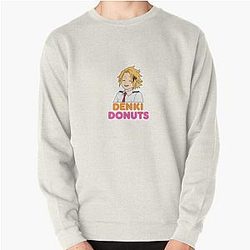 My Hero Academia Sweatshirts - Denki Donuts Pullover Sweatshirt RB2212