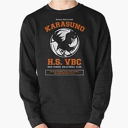 Haikyuu Sweatshirts - Karasuno Pullover Sweatshirt RB2212