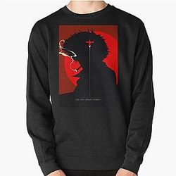Cowboy Bebop Sweatshirts - Cowboy Bebop Spike Silhouette Pullover Sweatshirt RB2212