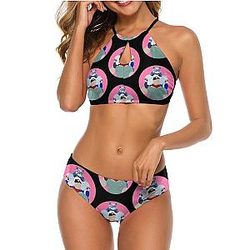 Animeswimsuit Bathin Suit - Jojo Bizarre Adventure Female Fashionable 2 Piece Bathing Suit Style 7