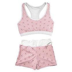 Demon Slayer Swimsuits - Summer Nezuko Active Wear Set FDM3107