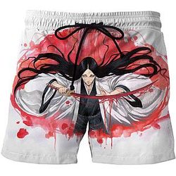 Bleach Swimsuits - Bleach Anime 3D Printed Over Summer Beach Pool Men Shorts