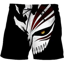 Bleach Swimsuits - Bleach Anime 3D Printed Over Streetwear Short Pants