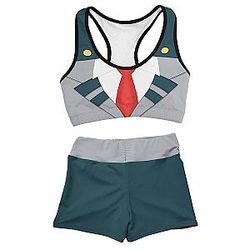 My Hero Academia Swimsuits - UA High Uniform Active Wear Set FDM3107