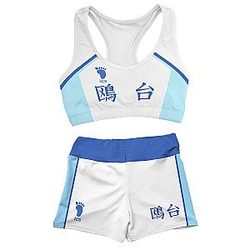 Haikyuu Swimsuits - Team Kamomedai Active Wear Set FDM3107
