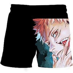 Jujutsu Kaisen Swimsuits - Jujutsu Kaisen Itadori Yuji Beach Shorts