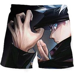 Jujutsu Kaisen Swimsuits - Gojo Satoru Jujutsu Kaisen Beach Shorts
