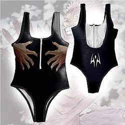 Jujutsu Kaisen Swimsuits - Sukuna Anime One-piece Swimsuit