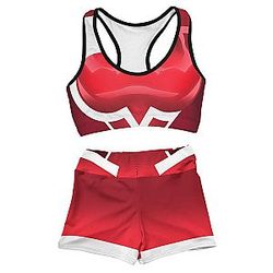 Darling In The Franxx Swimsuits - Zero Two Armor Suit Active Wear Set FDM3107