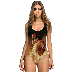 One Piece Swimsuits - Portgas D. Ace Anime One-piece Swimsuit