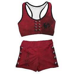 Seven Deadly Sins Swimsuits - Ban Fox Active Wear Set FDM3107