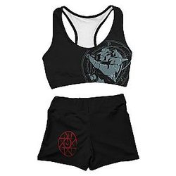 Fullmetal Alchemist Swimsuits - Alphonse Summer Active Wear Set FDM3107