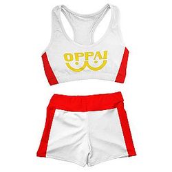 One Piece Swimsuits - Saitama-Oppai Active Wear Set FDM3107
