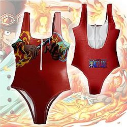 One Piece Swimsuits - Sabo Anime One-piece Swimsuit