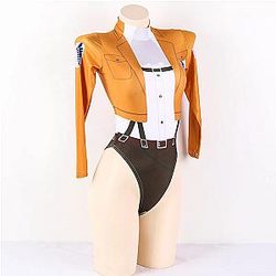 Attack on Titan Swimsuits - Attack on Titan One-Piece Long Sleeve Swimsuit