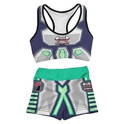 Pokemon Swimsuits - Steel Uniform Active Wear Set FDM3107