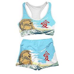 Naruto Swimsuits - Gaara Summer Active Wear Set FDM3107