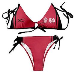 Haikyuu Swimsuits - Team Nekoma Bikini Swimsuit FDM3107