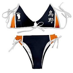 Haikyuu Swimsuits - Team Karasuno Bikini Swimsuit FDM3107