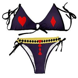 Hunter x Hunter Swimsuits - Hisoka Morow Bikini Swimsuit FDM3107