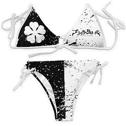 Black Clover Swimsuits - Five-Leaf Clover Bikini Swimsuit FDM3107