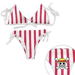 One Piece Swimsuits - Strawhat Pirate Bikini Swimsuit FDM3107