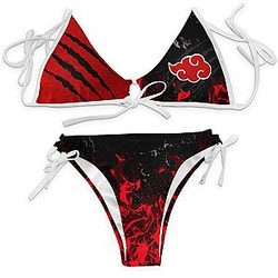 Naruto Swimsuits - Naruto Akatsuki Pride Bikini Swimsuit FDM3107