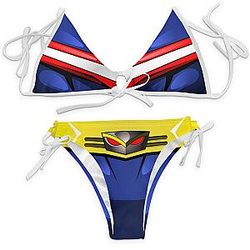 My Hero Academia Swimsuits - UA High All Might Bikini Swimsuit FDM3107