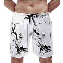 Black Clover Swimsuit - Black Clover Short Pants High Quality Comfortable Swimming Shorts