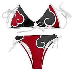 Naruto Swimsuits - Akatsuki Summer Bikini Swimsuit FDM3107