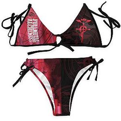 Fullmetal Alchemist Swimsuits - Edward Summer Bikini Swimsuit FDM3107