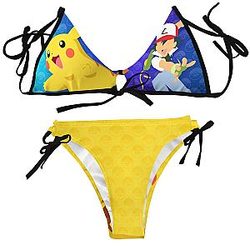 Pokemon Swimsuits - Pika Bikini Swimsuit FDM3107