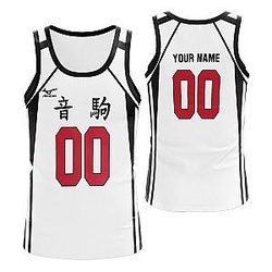 Haikyuu Swimsuits - Personalized Nekoma Libero Unisex Tank Tops FDM3107