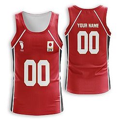Haikyuu Swimsuits - Personalized Haikyuu National Team Unisex Tank Tops FDM3107