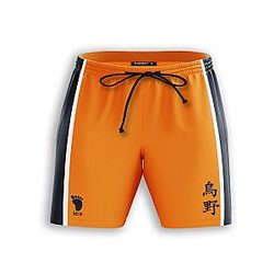 Haikyuu Swimsuits - Karasuno Libero Beach Shorts FDM3107