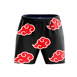 Naruto Swimsuits - Akatsuki Beach Shorts FDM3107
