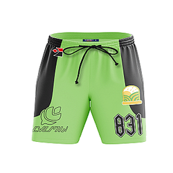 Pokemon Swimsuits - Grass Uniform Beach Shorts FDM3107