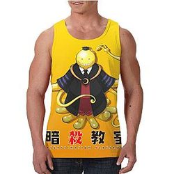 Assassination Classroom Swimsuit - 3D Printed Assassination Classroom Theme Summer Suit Tank Top