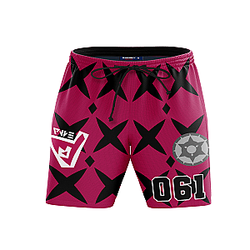 Pokemon Swimsuits - Dark Uniform Beach Shorts FDM3107