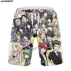 Assassination Classroom - 3D Printed Cartoon Anime Shorts Beach Casual Sweatpants Short