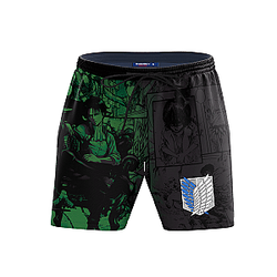 Attack on Titan Swimsuits - Titan Slayer Squad Beach Shorts FDM3107