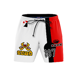 Pokemon Swimsuits - Fire Uniform Beach Shorts FDM3107