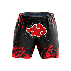 Naruto Swimsuits - Naruto Akatsuki Pride Beach Shorts FDM3107