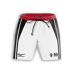 Haikyuu Swimsuits - Nekoma Libero Beach Shorts FDM3107