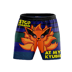 Swimsuit Store - Stop Staring At My Kyubii Beach Shorts FDM3107