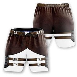 Attack on Titan Swimsuits - AOT Corps Beach Shorts FDM3107