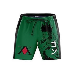 Hunter x Hunter Swimsuits - Gon Freecss Beach Shorts FDM3107