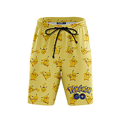 Pokemon Swimsuits - Pika Pika Beach Shorts FDM3107